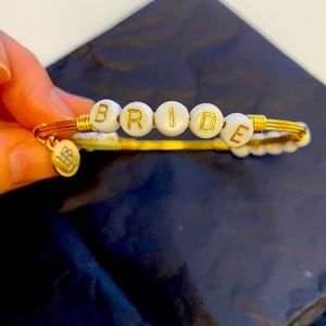 Bourbon and Boweties “Bride” Bracelet, 6.5 cm diam